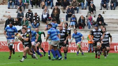 Complutense Cisneros, cara; Pozuelo Rugby Unión, cruz, en la octava jornada de liga