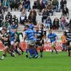 Complutense Cisneros, cara; Pozuelo Rugby Unión, cruz, en la octava jornada de liga