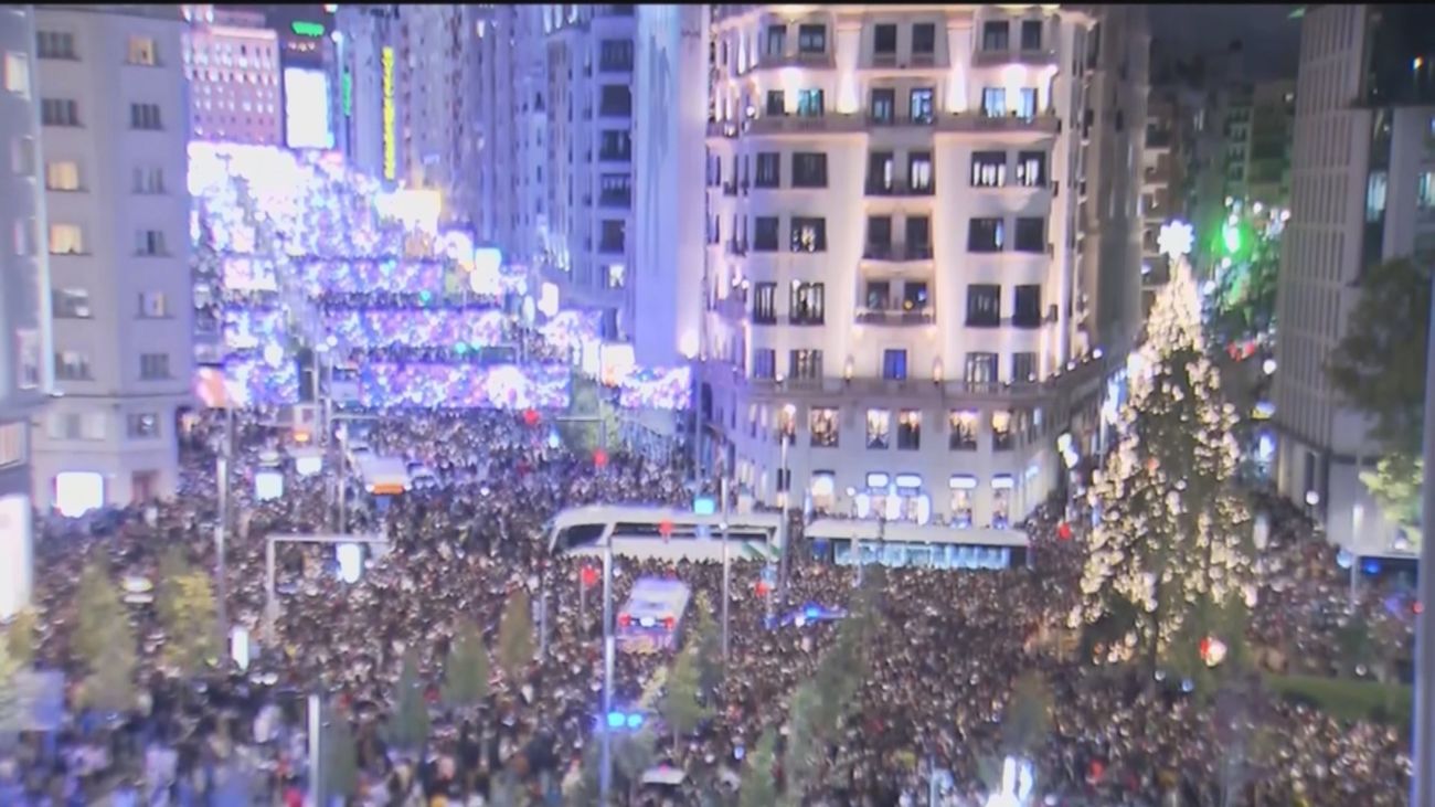 Fin de semana de aglomeraciones y caos en Madrid por Árticus y las actividades navideñas en el centro