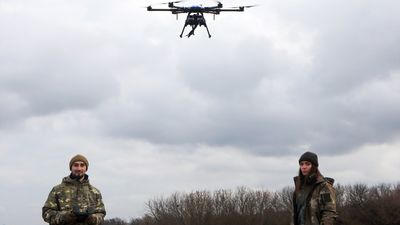 Los ataques rusos con drones vuelven a dejar a Kiev y diez regiones a oscuras