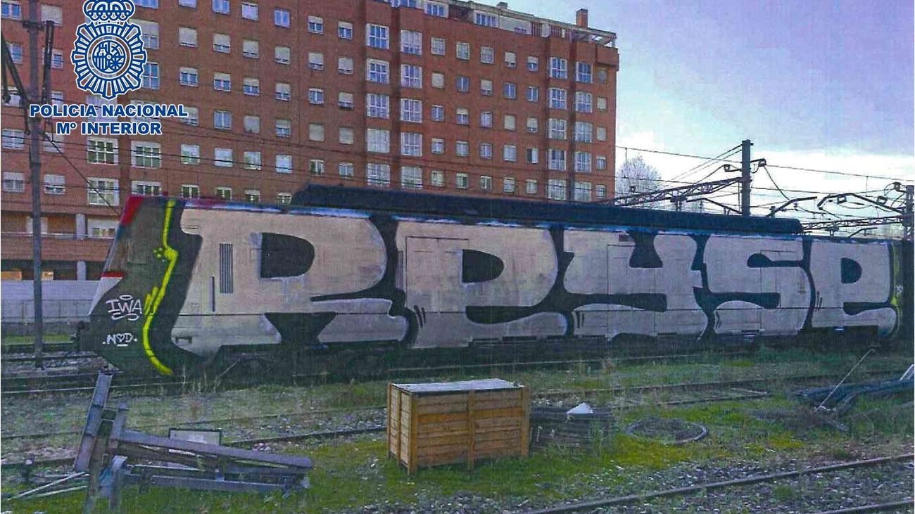 Detenidos 28 grafiteros en Madrid por provocar daños en trenes por valor de 600.000 euros