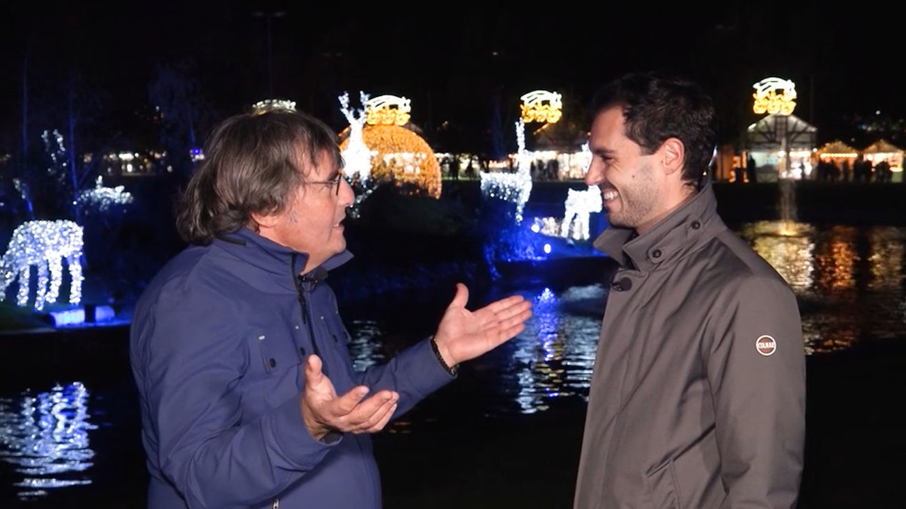 Vivimos el show navideño en el parque de las Mágicas Navidades de Torrejón de Ardoz