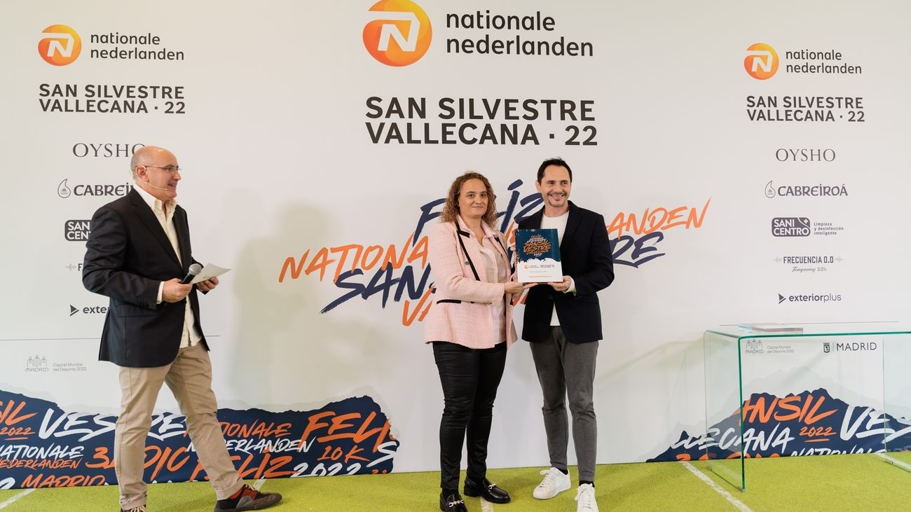 El equipo de Deportes de Telemadrid Premio Silvestre del Año 2022