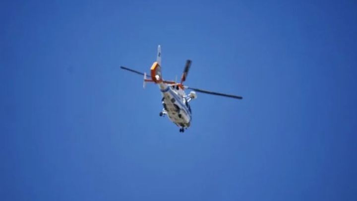 Los internacionales argentinos en Helicóptero / TWITTER