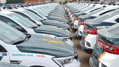 La Guardia Civil recibe 380 nuevos vehículos en Alcalá de Henares