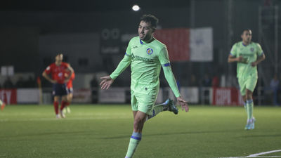 El Getafe evita sorpresas ante el Diocesano con un doblete de Munir
