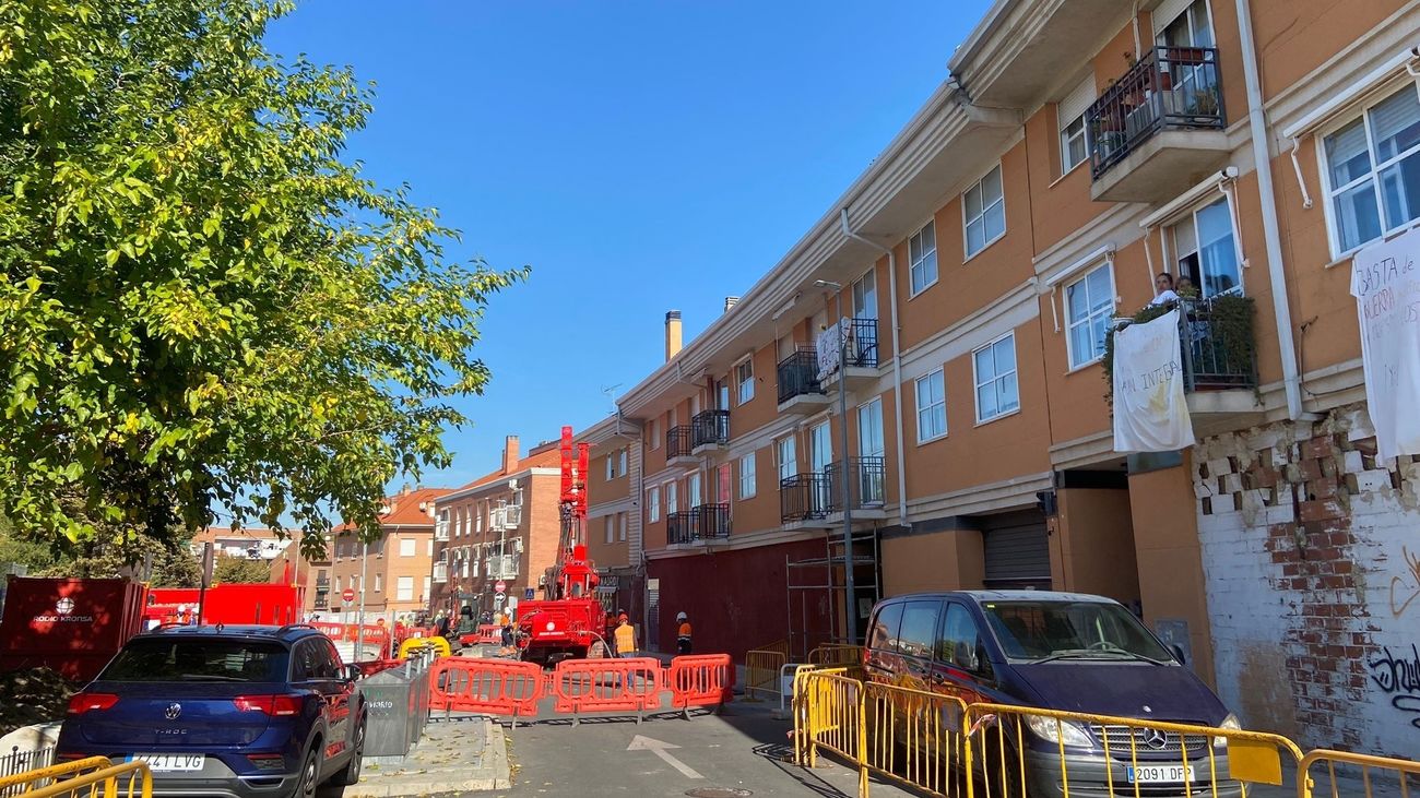 Más desalojos en San Fernando por afecciones de la L7B de Metro