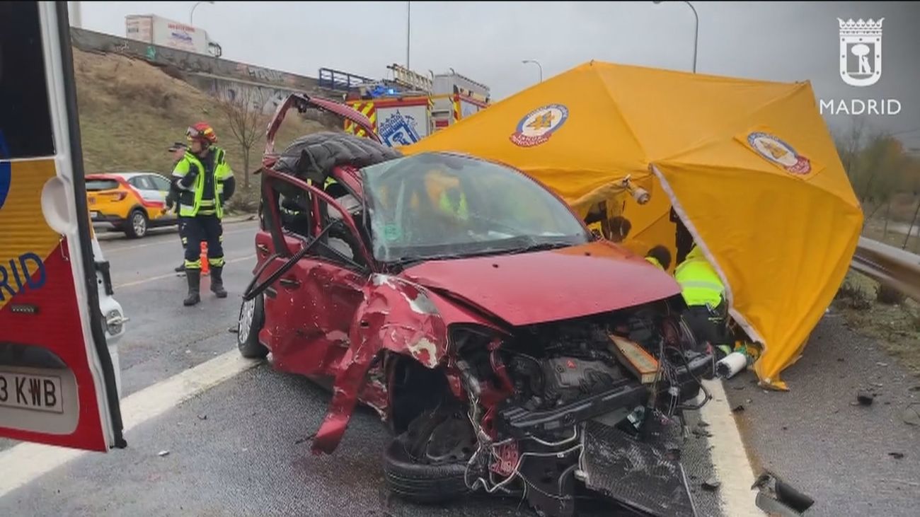 Piden eliminar el punto negro de la M-301 a su paso por Villaverde por su alta concentración de accidentes