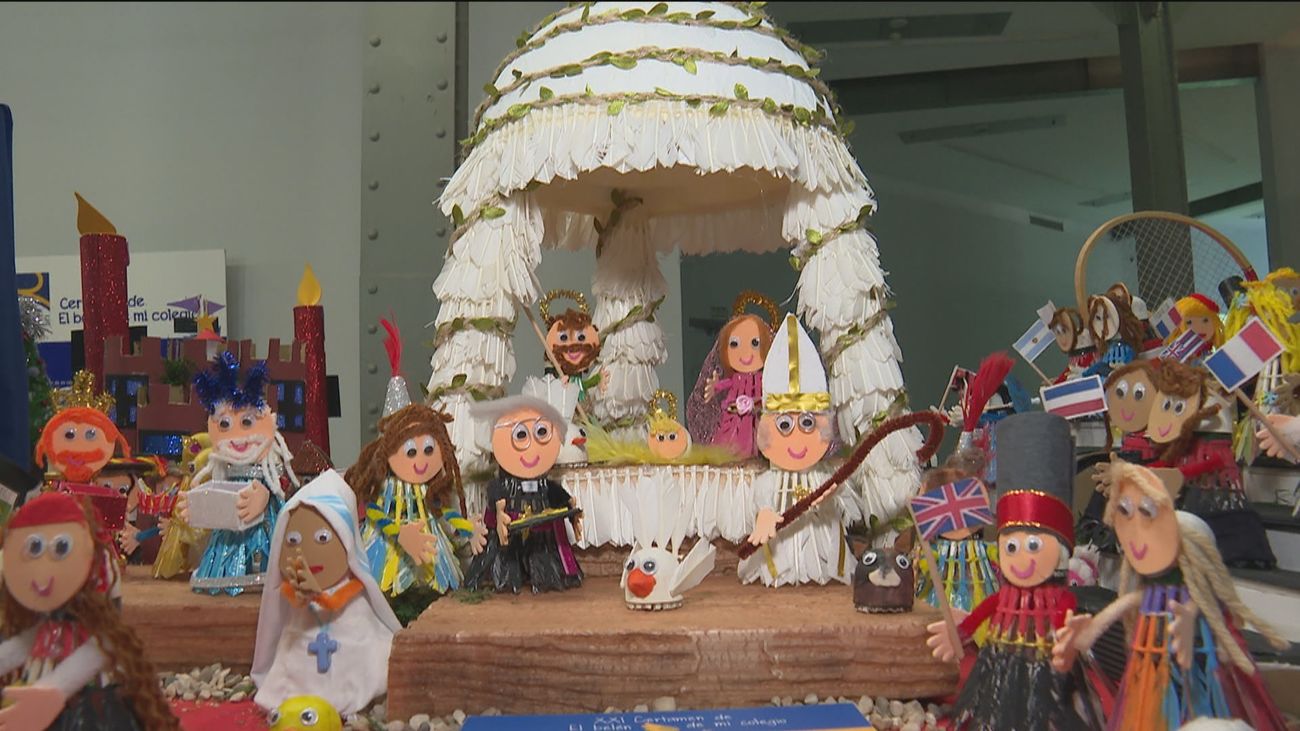 Los mejores belenes de los escolares madrileños, en CentroCentro