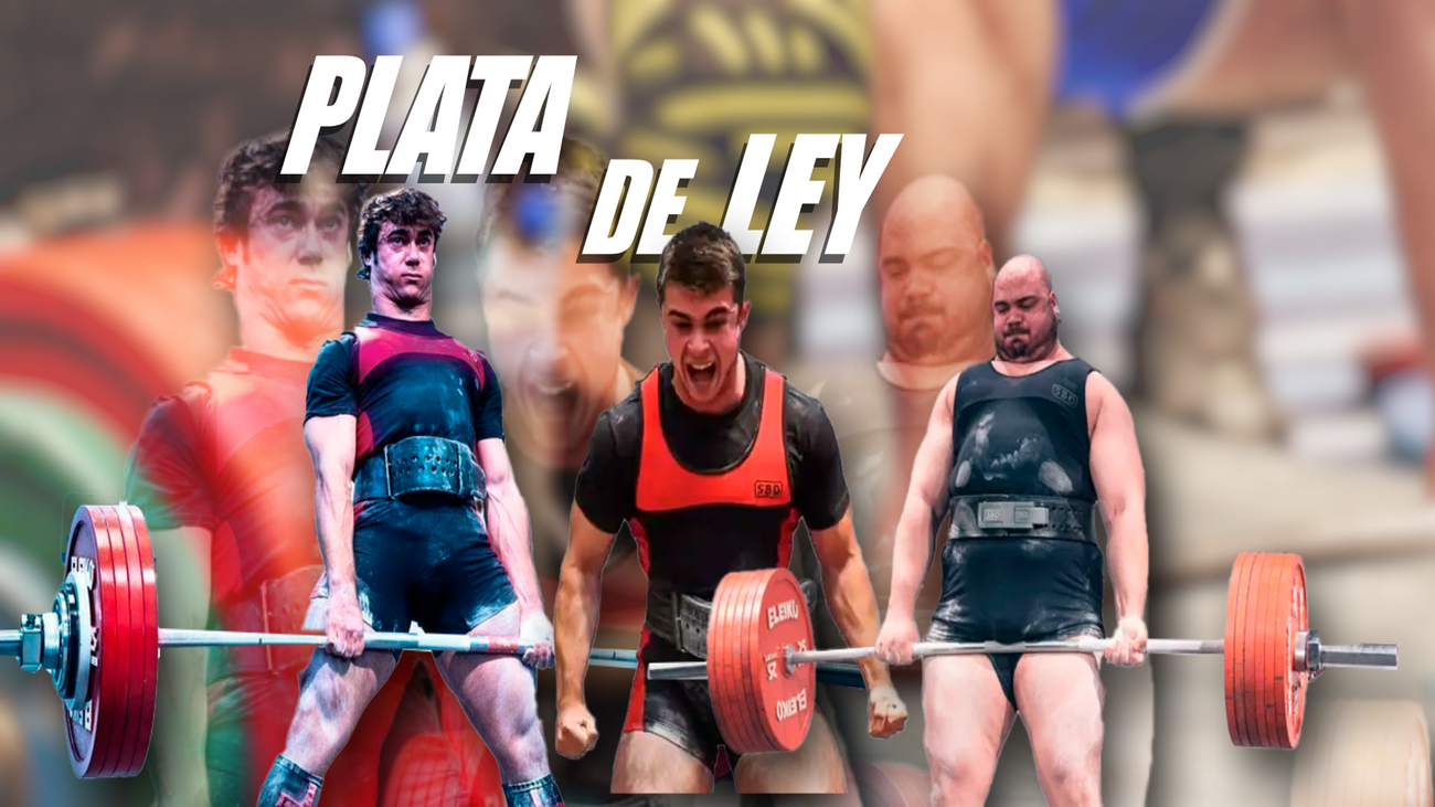 Rubén Rico y Alberto Herraiz, dos subcampeones de Europa madrileños en powerlifting