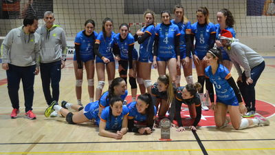 Voleibol Leganés se corona en la Copa Comunidad de Madrid Femenina