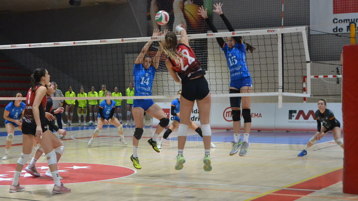 Voleibol Leganés - Alcobendas / @FMadridVB