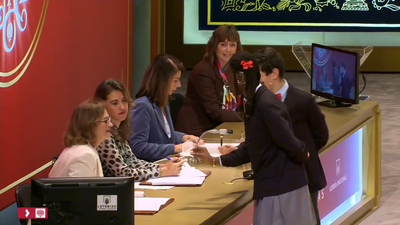 El 54.289, el primero de  los  cuartos premios del Sorteo de Navidad