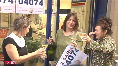 El 4.074, un número 'feo' difícil de vender que se llevó el segundo premio de la Lotería de Navidad