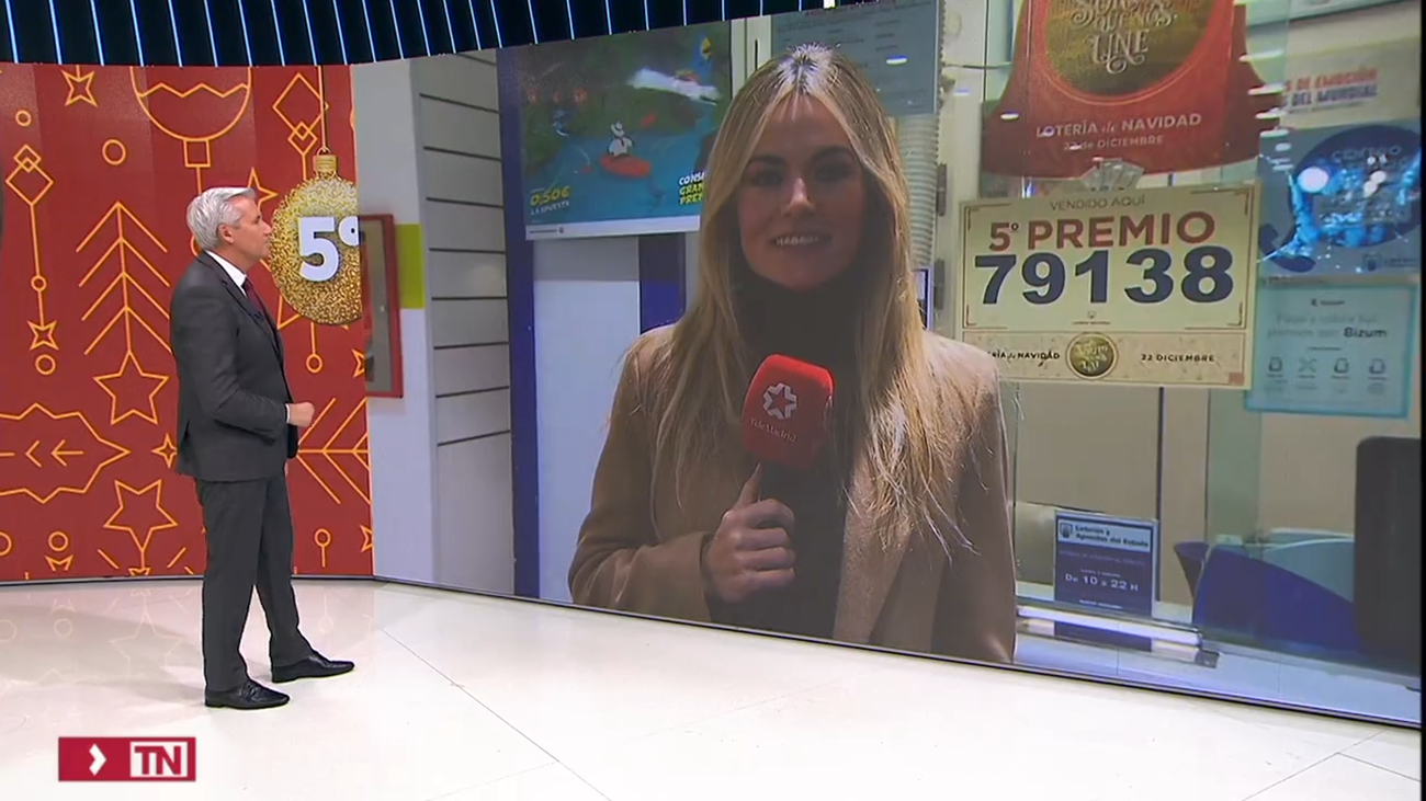 El 79.138, agraciado con el sexto quinto, reparte  más de 10 millones en el Hipercor del Campo de las Naciones