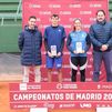 Olga Sáez y Rafael Jodar, campeones absolutos de tenis de Madrid