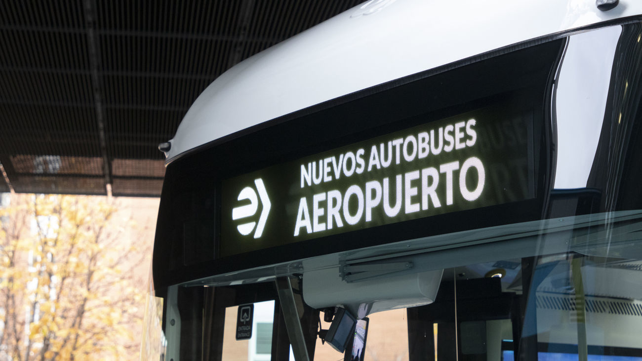 Estos son los nuevos autobuses de Madrid al aeropuerto de Barajas