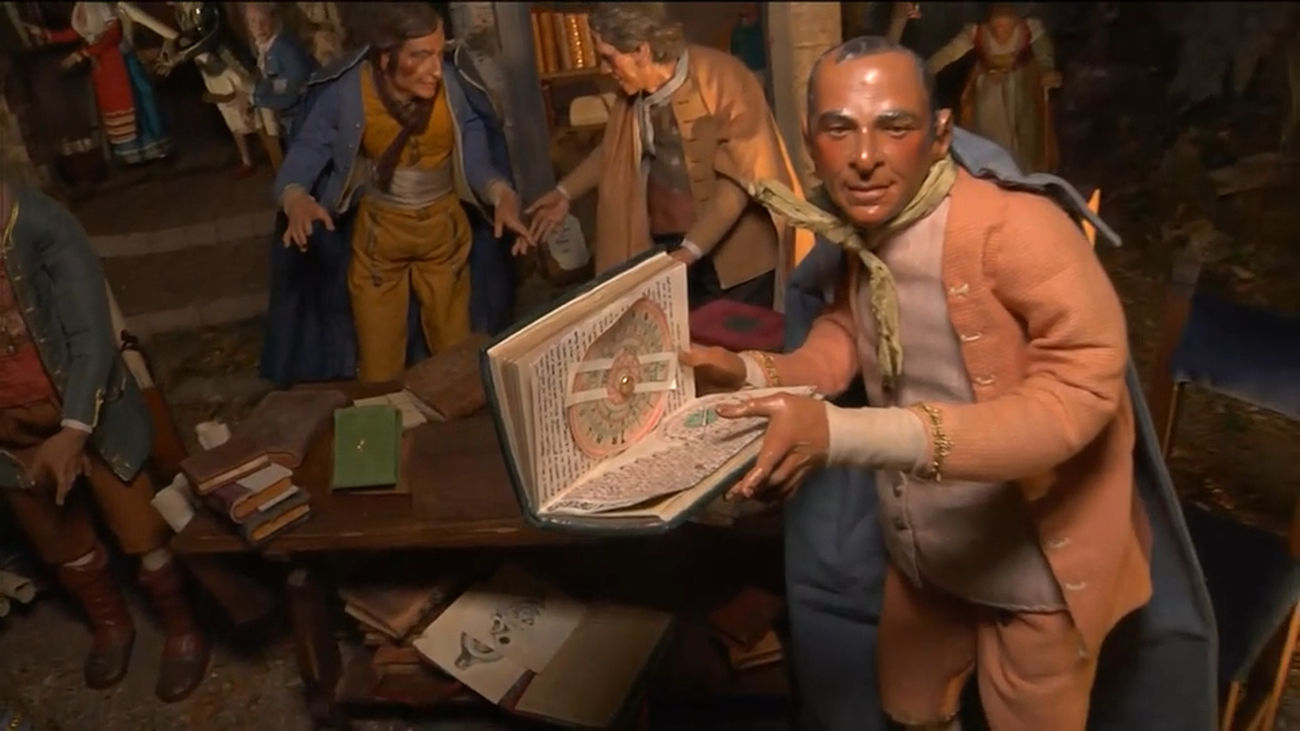 El belén más antiguo cuenta con 200 figuras y se encuentra en el Palacio Real