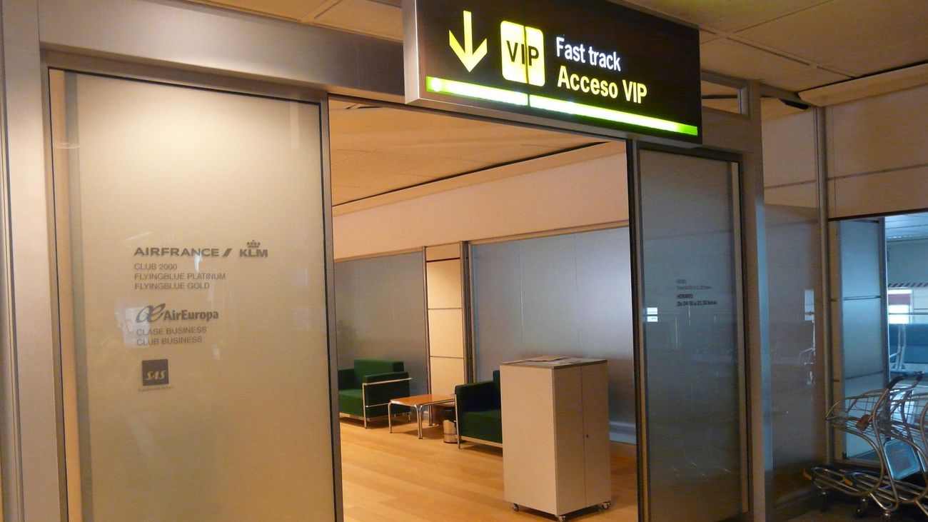 'Fast Track' o acceso VIP en Madrid-Barajas