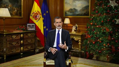 El rey Felipe VI ofrece esta Nochebuena su noveno mensaje navideño, marcado por el choque entre el Gobierno y el Constitucional