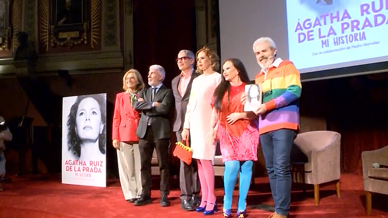 Ágatha Ruiz de la Prada presenta ‘Mi historia’, sus memorias más íntimas