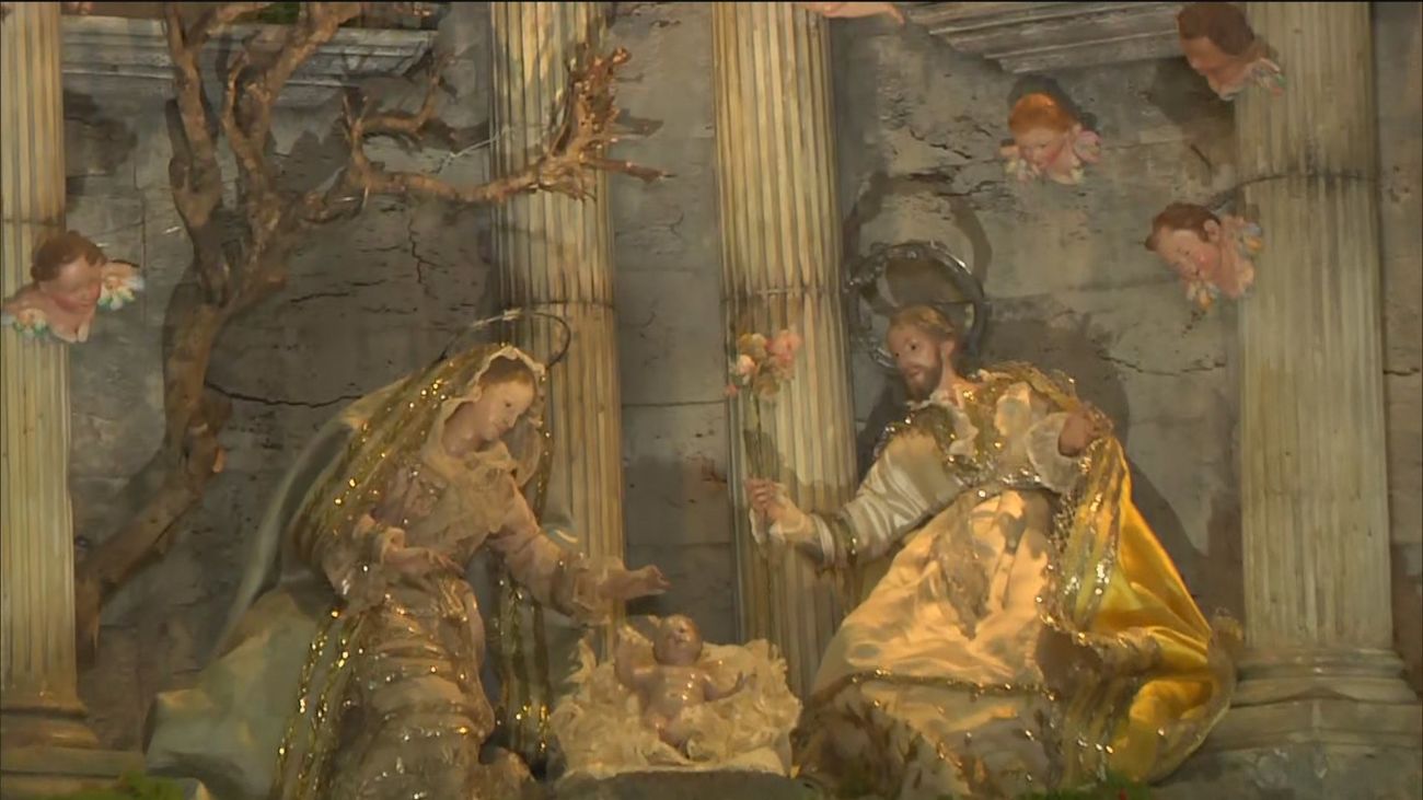 De ruta de belenes en Madrid para celebrar el día de Navidad