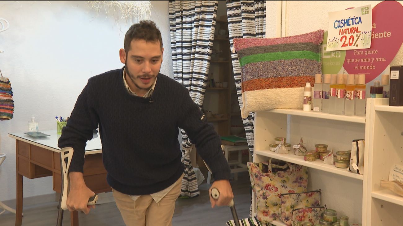 La historia de José Manuel, todo un ejemplo de superación en el Rastro