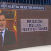 Los 3 riesgos de España sobre los que alerta el Rey Felipe VI