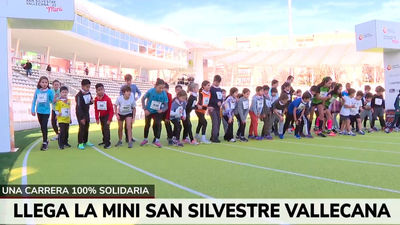 2.000 niños corren este lunes la San Silvestre Vallecana Mini en el estadio Vallehermoso