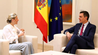 Sánchez y Díaz acuerdan los detalles del decreto anticrisis en una última reunión