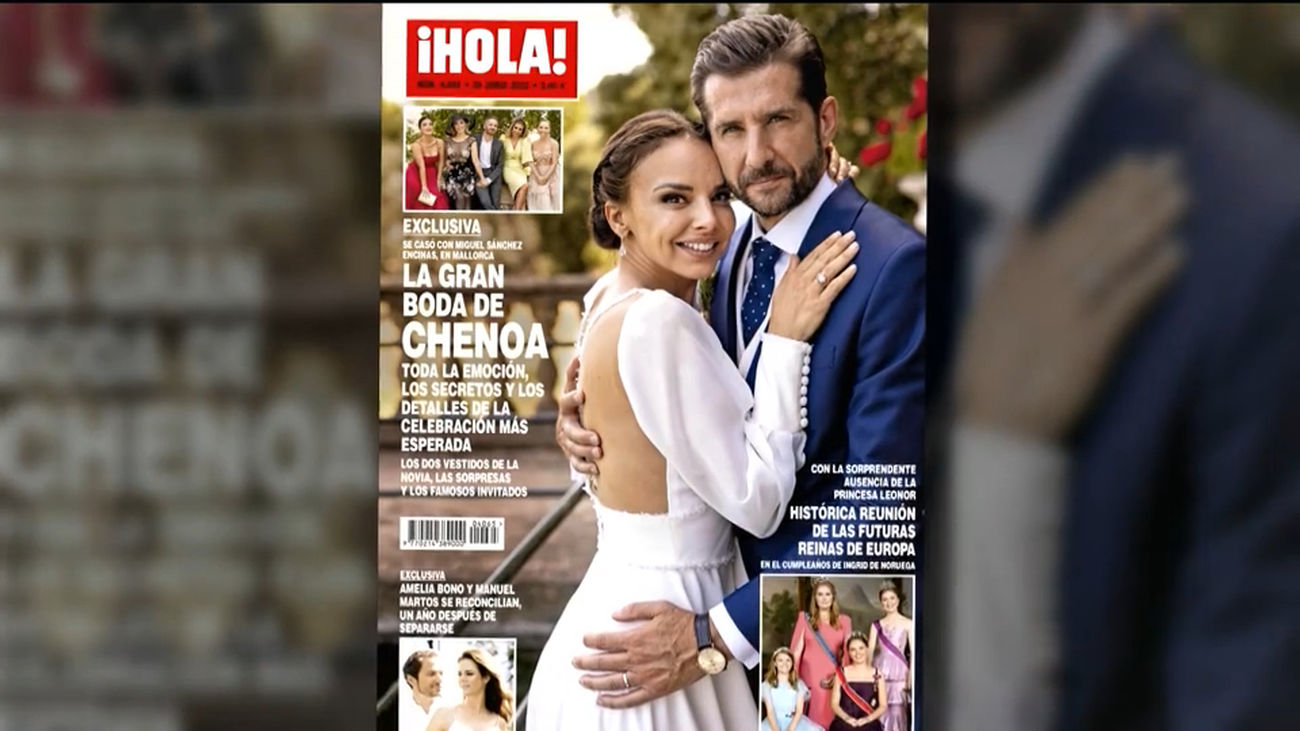Chenoa y Miguel Encinas, Sonia Ferrer y Sergio Fontecha… Las bodas más sonadas de 2022