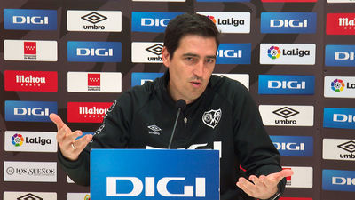 Iraola confía en hacer una gran temporada con el Rayo pero advierte: "Tenemos que construir mucho aún"