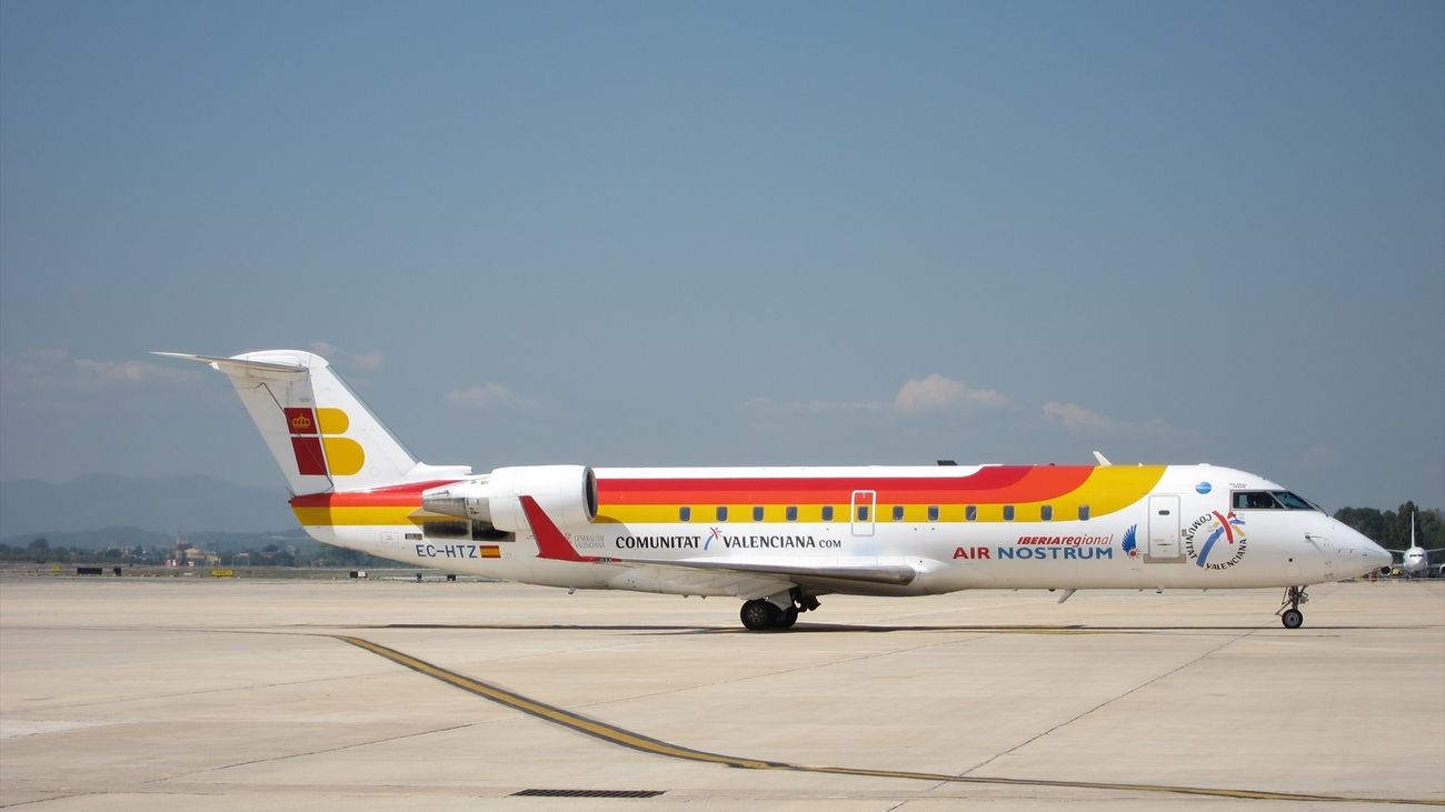 Avión de Air Nostrum