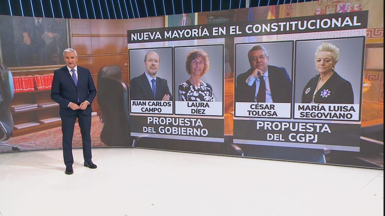 El Tribunal Constitucional avala a sus nuevos miembros y da paso a la mayoría progresista