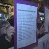 Concentración frente al Ministerio de Justicia por la oleada de crímenes machistas