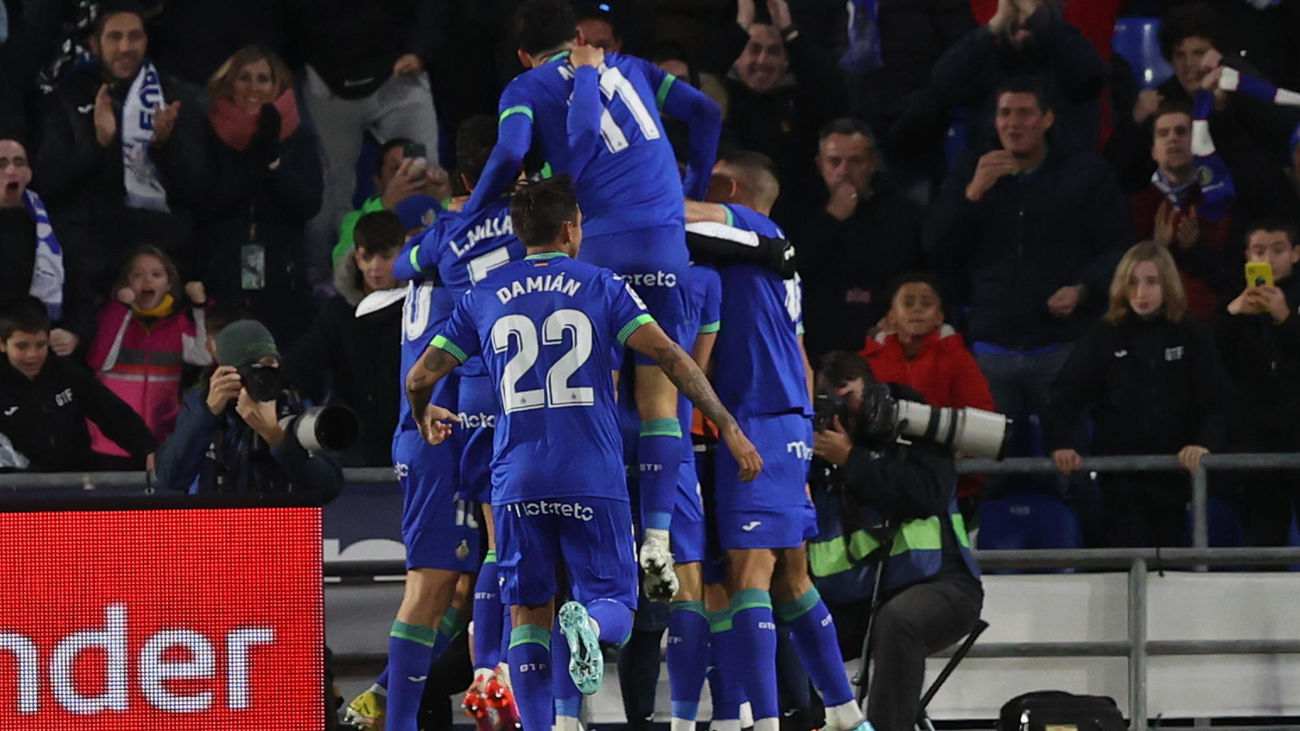 Mayoral aleja al Getafe del descenso al ganar al Mallorca 2-0