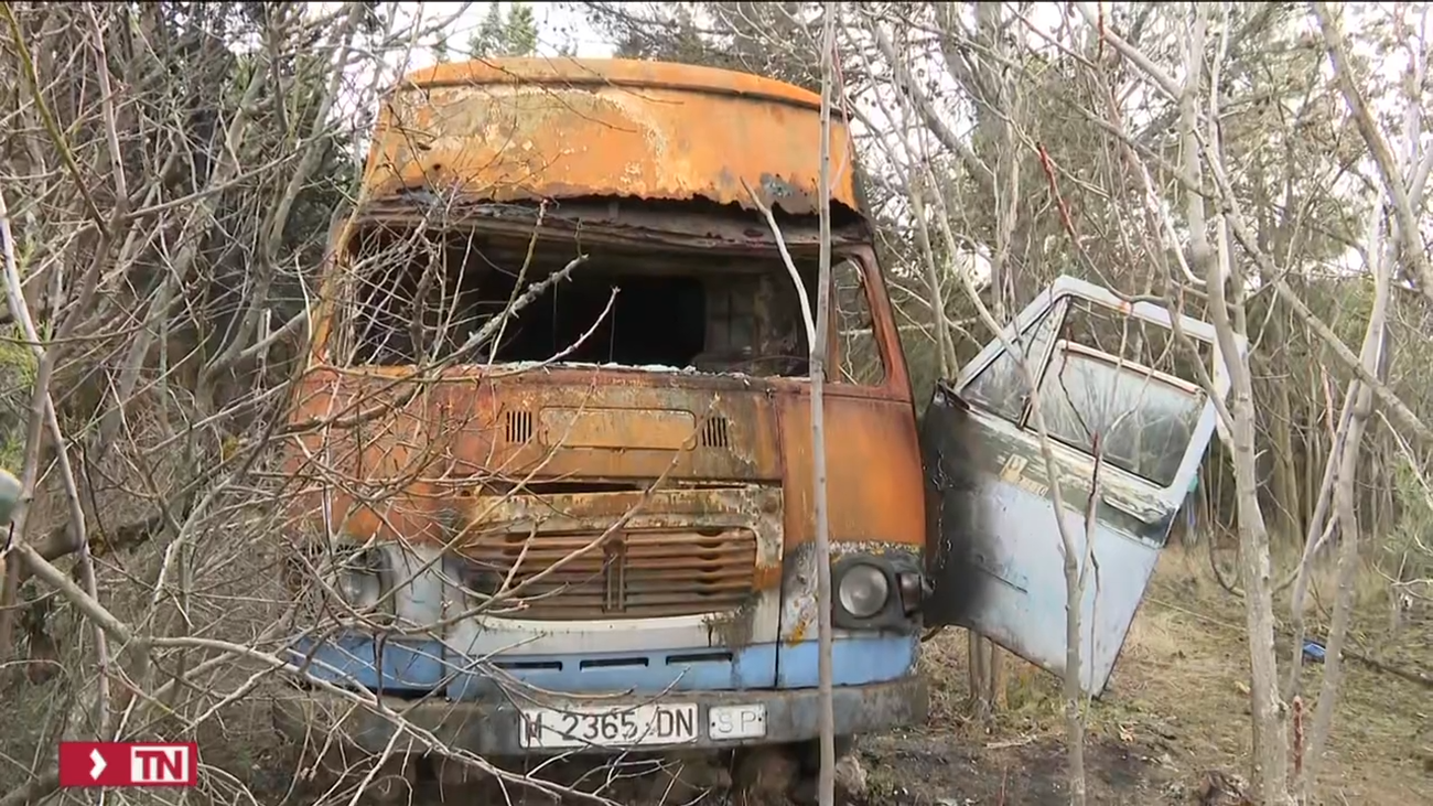 Guardia Civil cree que el asesino de Brea de Tajo quemó a la pareja en su furgoneta