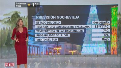 ¿Qué tiempo va a hacer en Madrid esta Nochevieja?