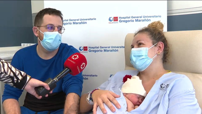Se llama Iratxe  y es el primer bebé nacido en Madrid en 2023