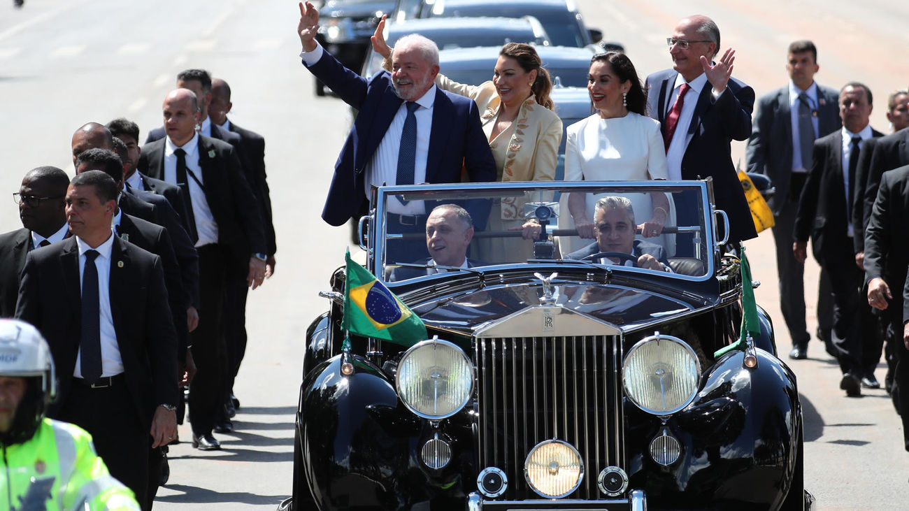 Investidura del presidente electo, Luiz Inácio Lula da Silva, en Brasilia
