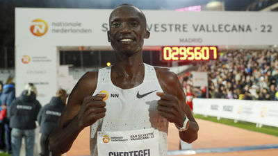 Cheptegei se impone a Katir  en la San Silvestre Vallecana