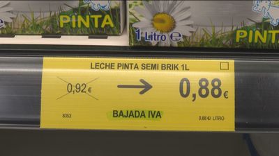 La bajada del IVA ya se deja ver en supermercados y tiendas de alimentación