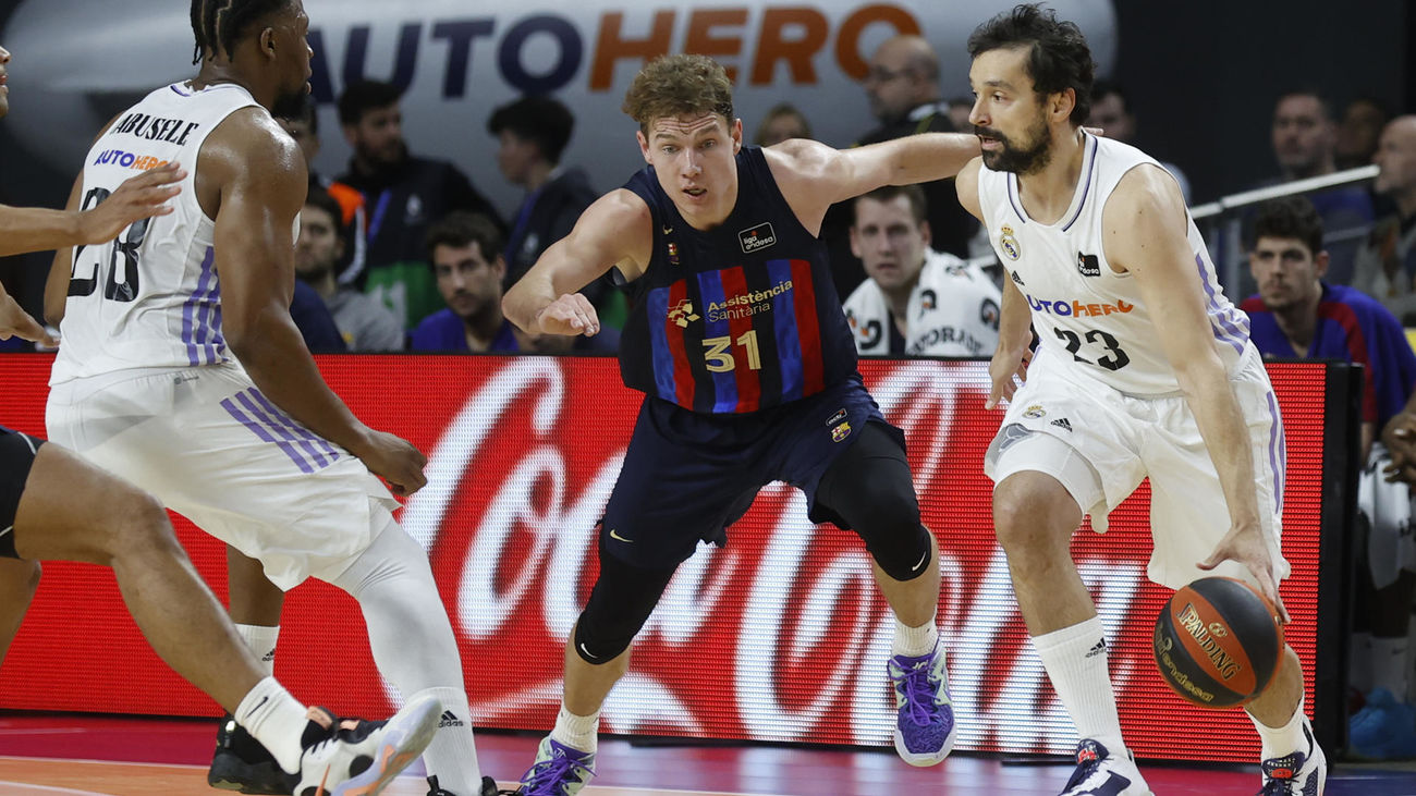 Derrota del Real Madrid en el clásico de la Liga ACB por 78-87