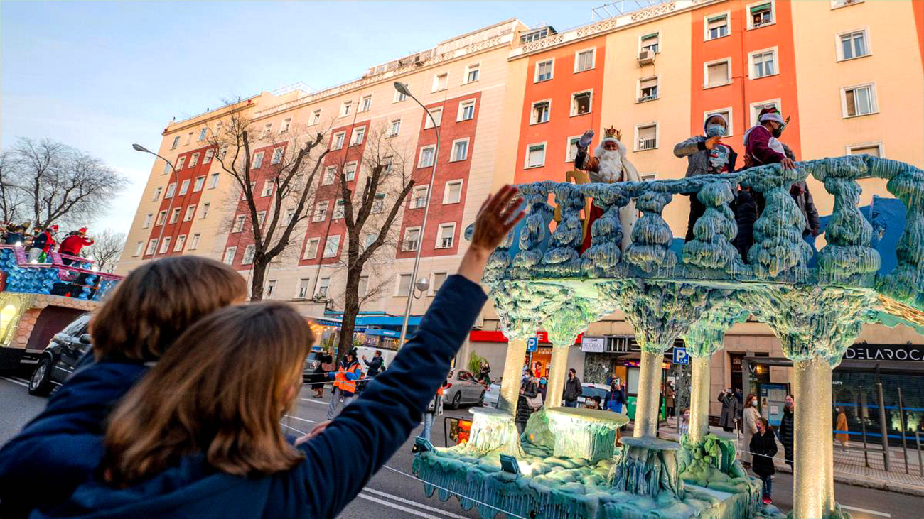 Los Reyes Magos llegan a Chamartín