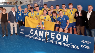 El Real Canoe masculino, campeón de la Copa de España
