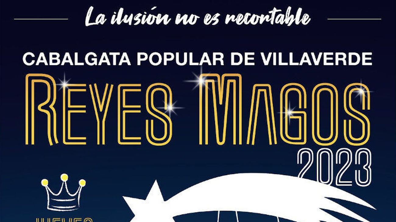 Cartel de la Cabalgata Popular de Villaverde