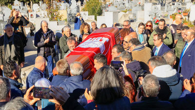 Nicolás Redondo, enterrado en el cementerio civil de Madrid