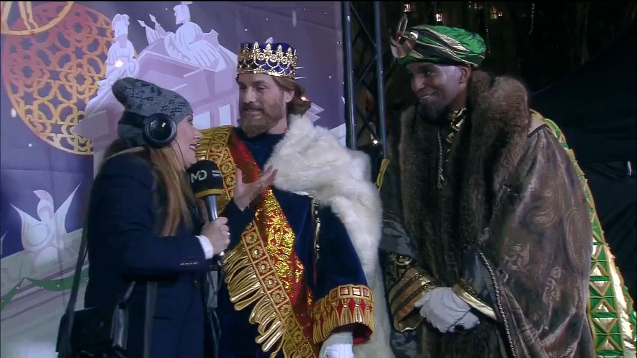 Las primeras palabras del Rey Gaspar al llegar a Madrid