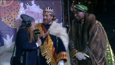 Las primeras palabras del Rey Gaspar al llegar a Madrid