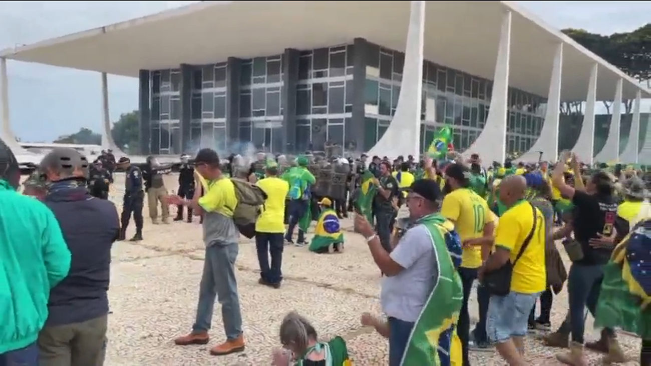 Asalto al Congreso en Brasil